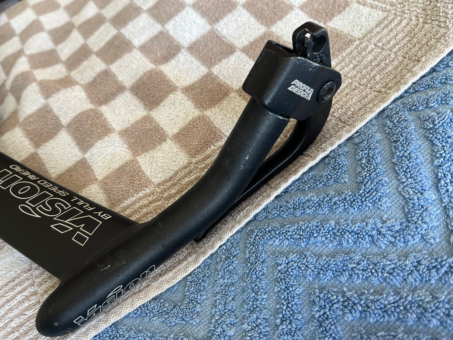 Vision Alloy Time-trial Bar, Profile Design QS2 Brakes and Alloy Road Stem