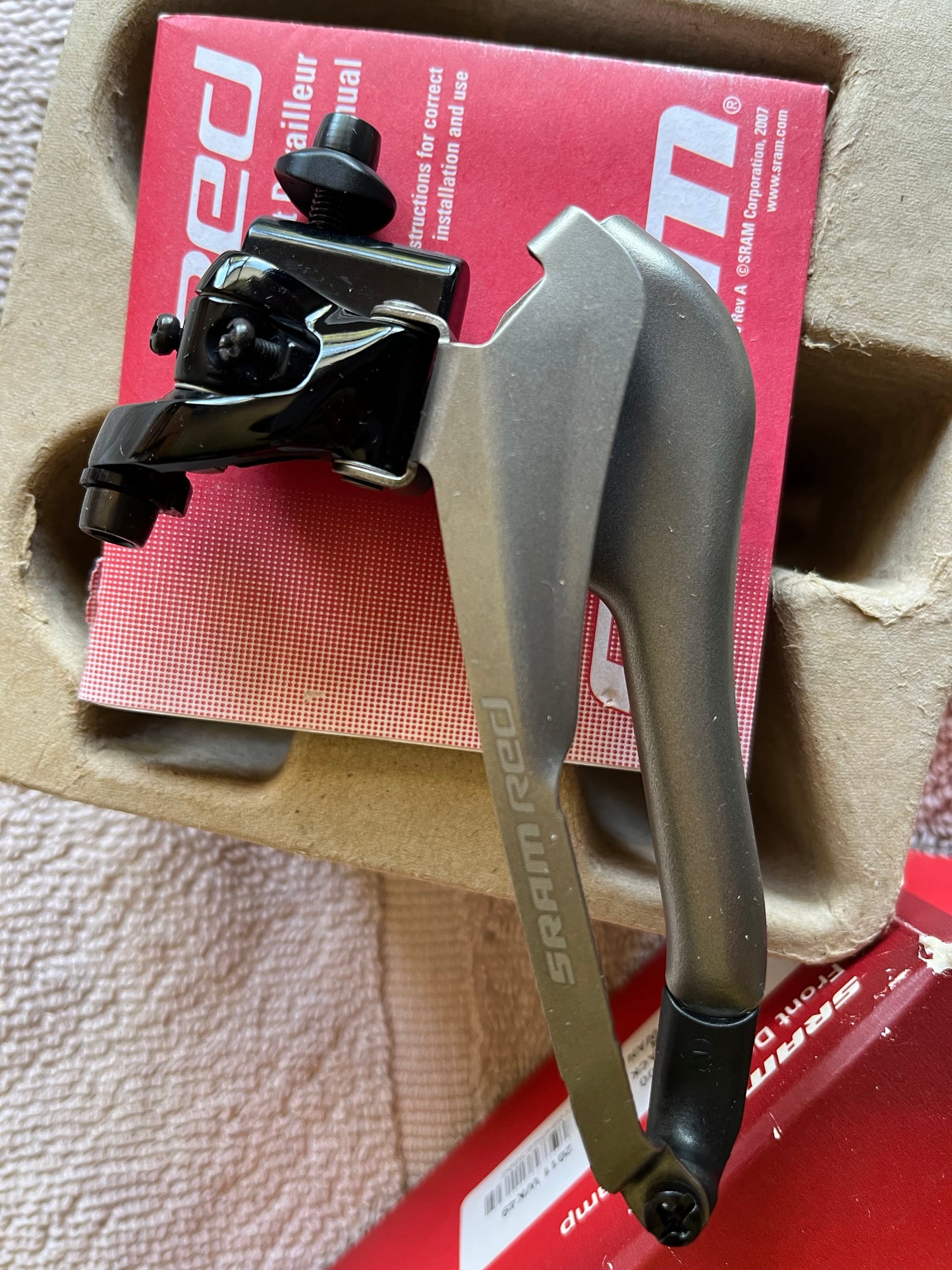 SRAM Red (Black Edition) Road Front Derailleur