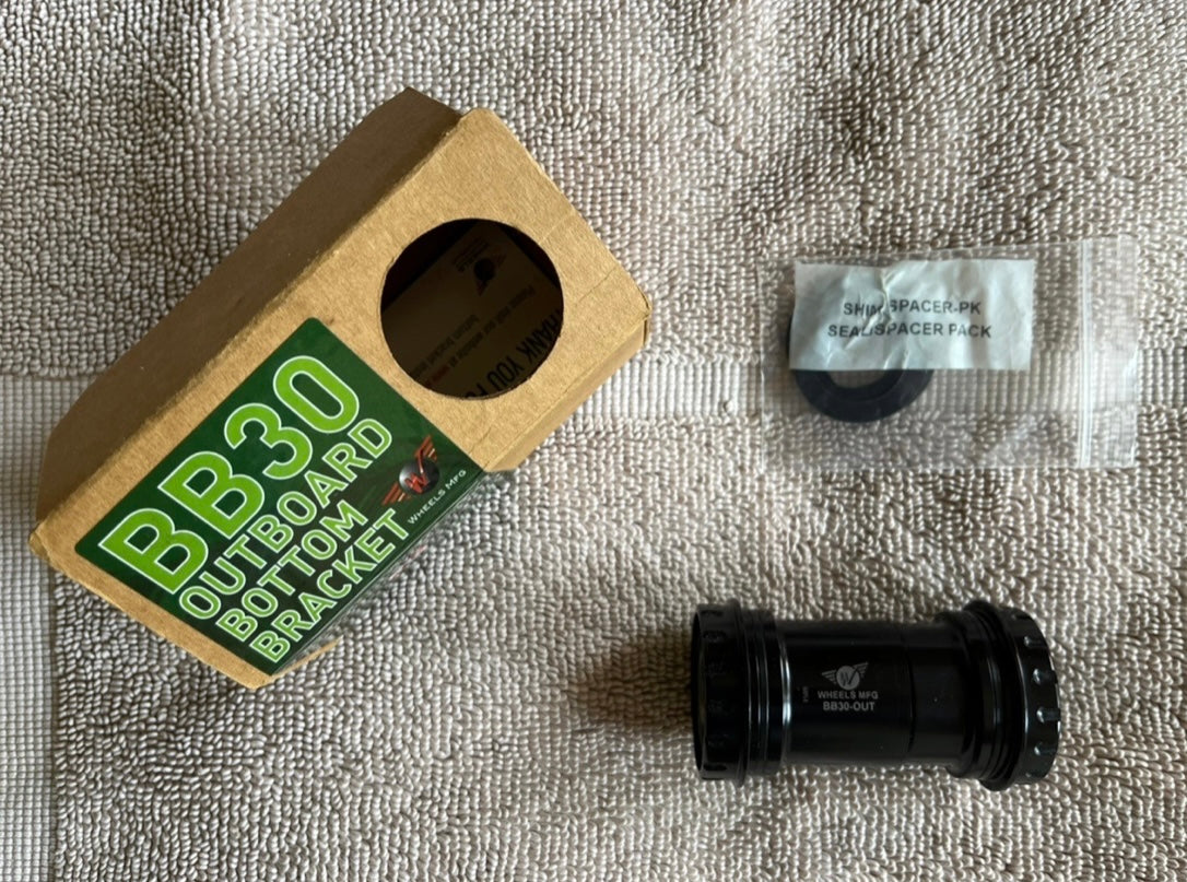 Wheels Manufacturing (MFG) BB30 to Outboard Bottom Bracket