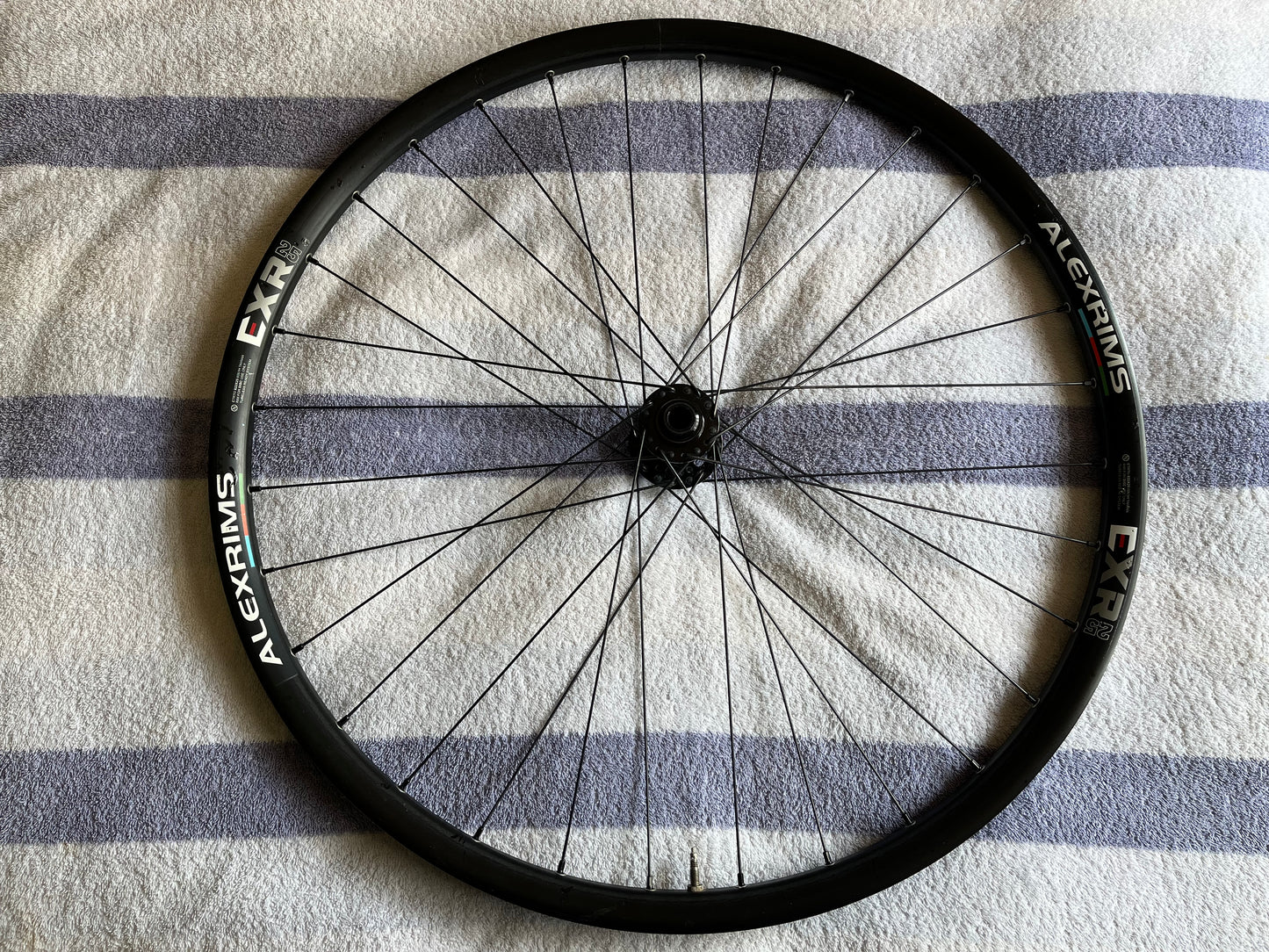 Alexrims EXR25 and Novatec D791SB Front Hub Mountain Bike Wheel