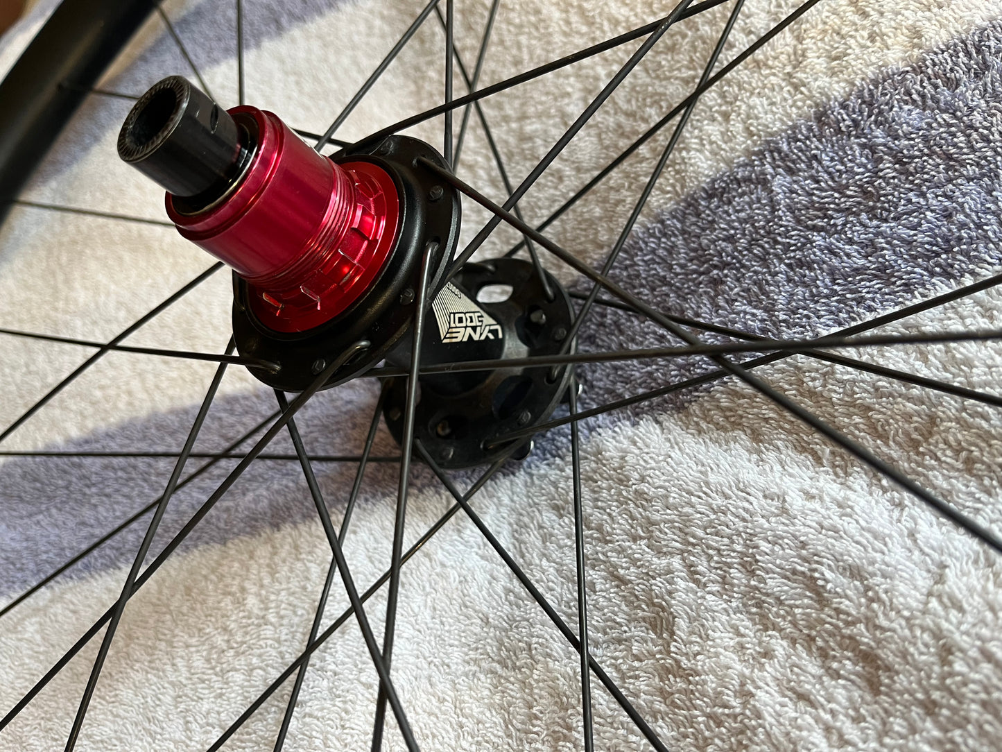 Lyne Rear Hub, Pillar Spokes and cSixx Alloy Rim