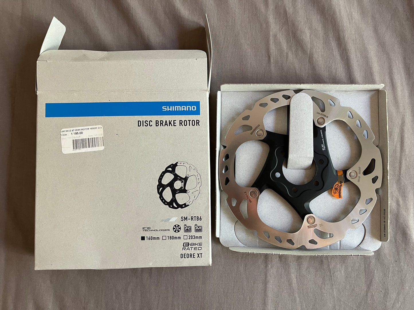 Shimano XT SM-RT86 160mm MTB Rotor